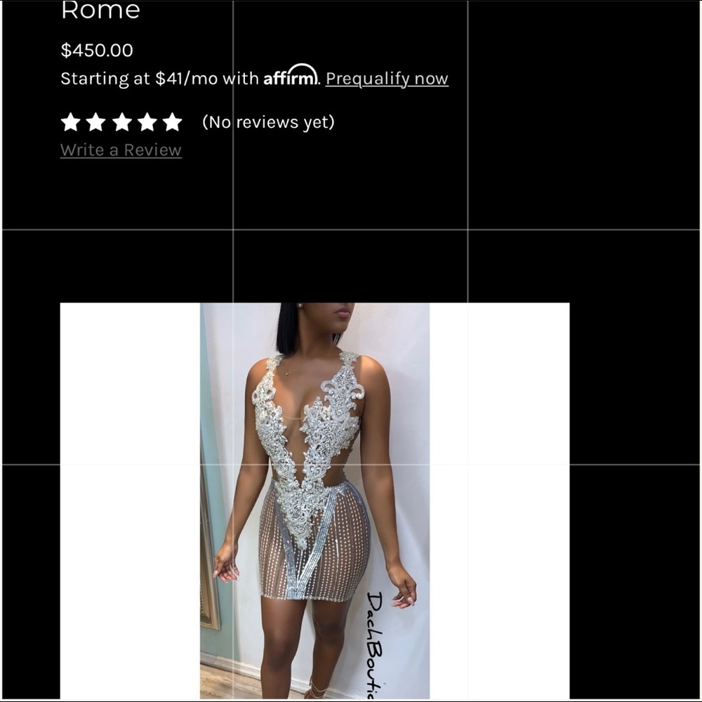 Glitter birthday dress